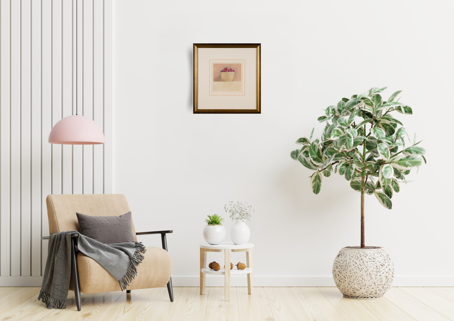 Cranberries in a Basin