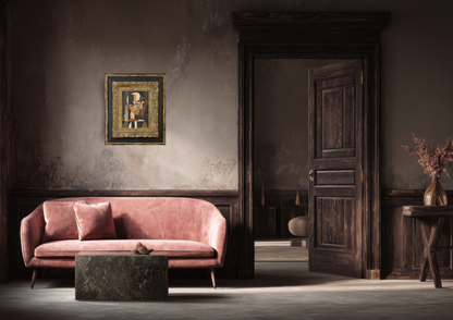 Unidentified abstract portrait