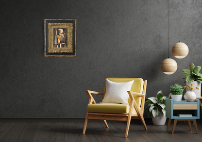 Unidentified abstract portrait