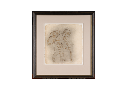 Cupid Carving His Bow