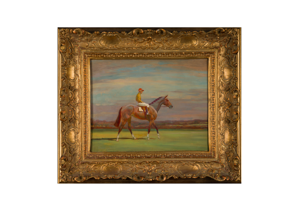 Jockey Up Riding in The Duke of Richmond's Colours