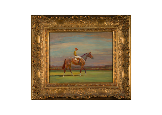 Jockey Up Riding in The Duke of Richmond's Colours