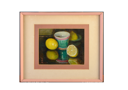 Still Life with lemons