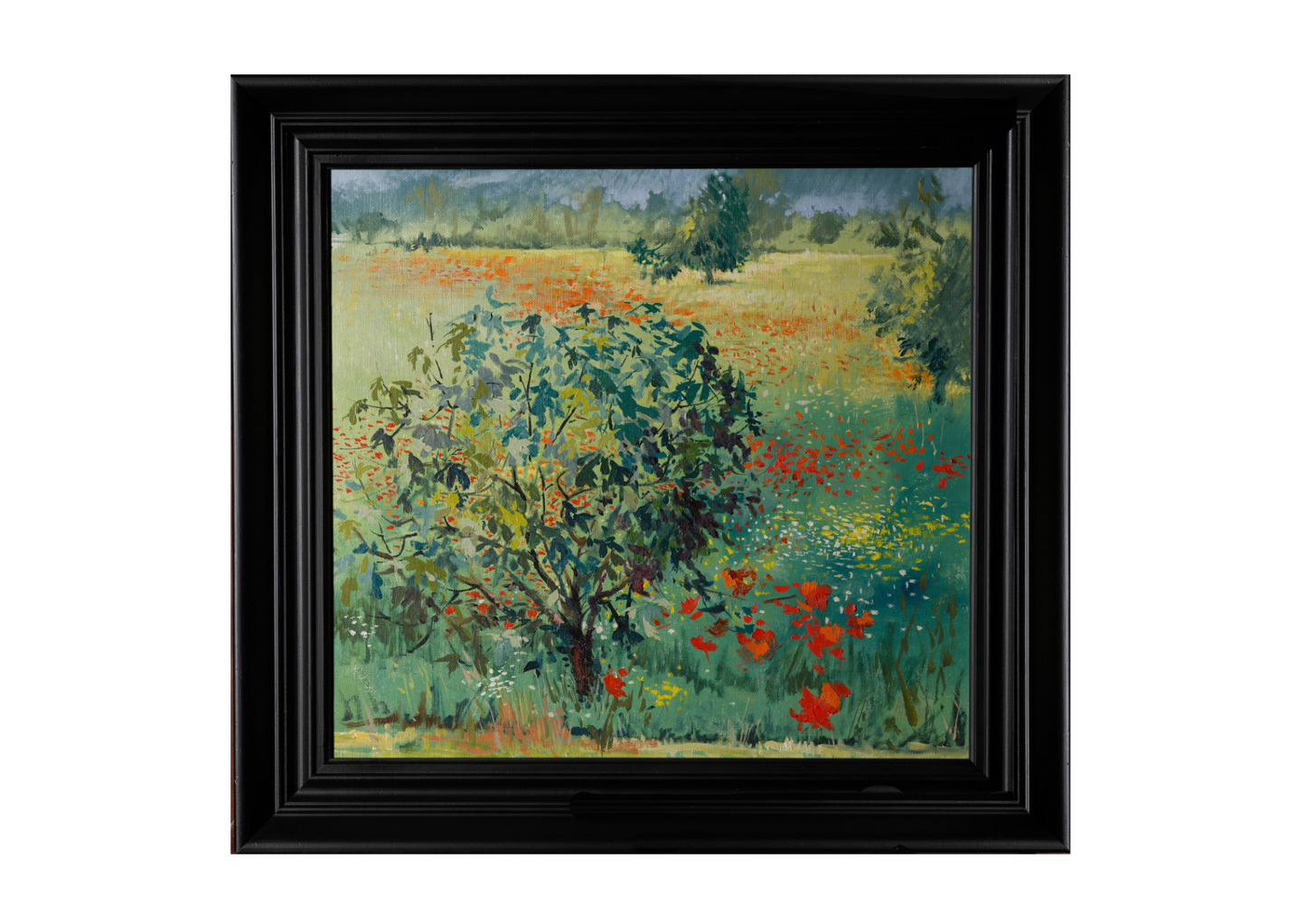 Landscape with Poppies