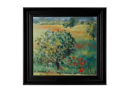 Landscape with Poppies