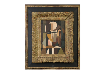 Unidentified abstract portrait