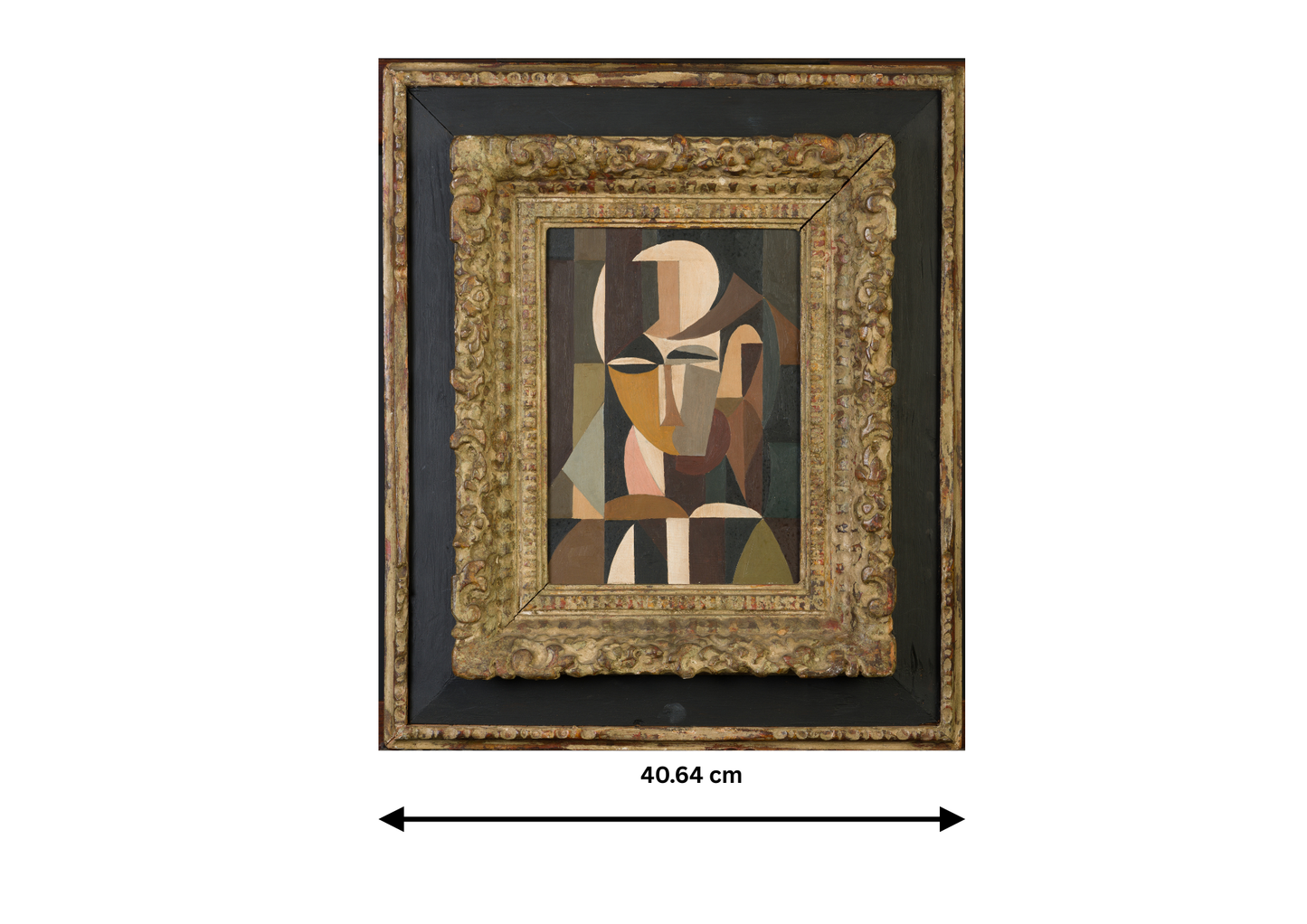 Unidentified abstract portrait