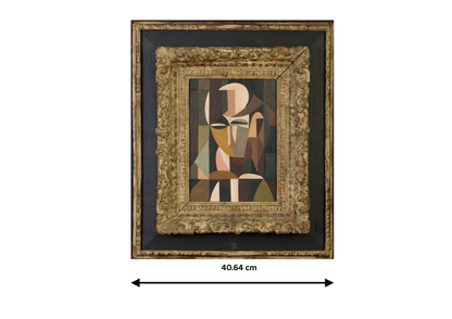 Unidentified abstract portrait