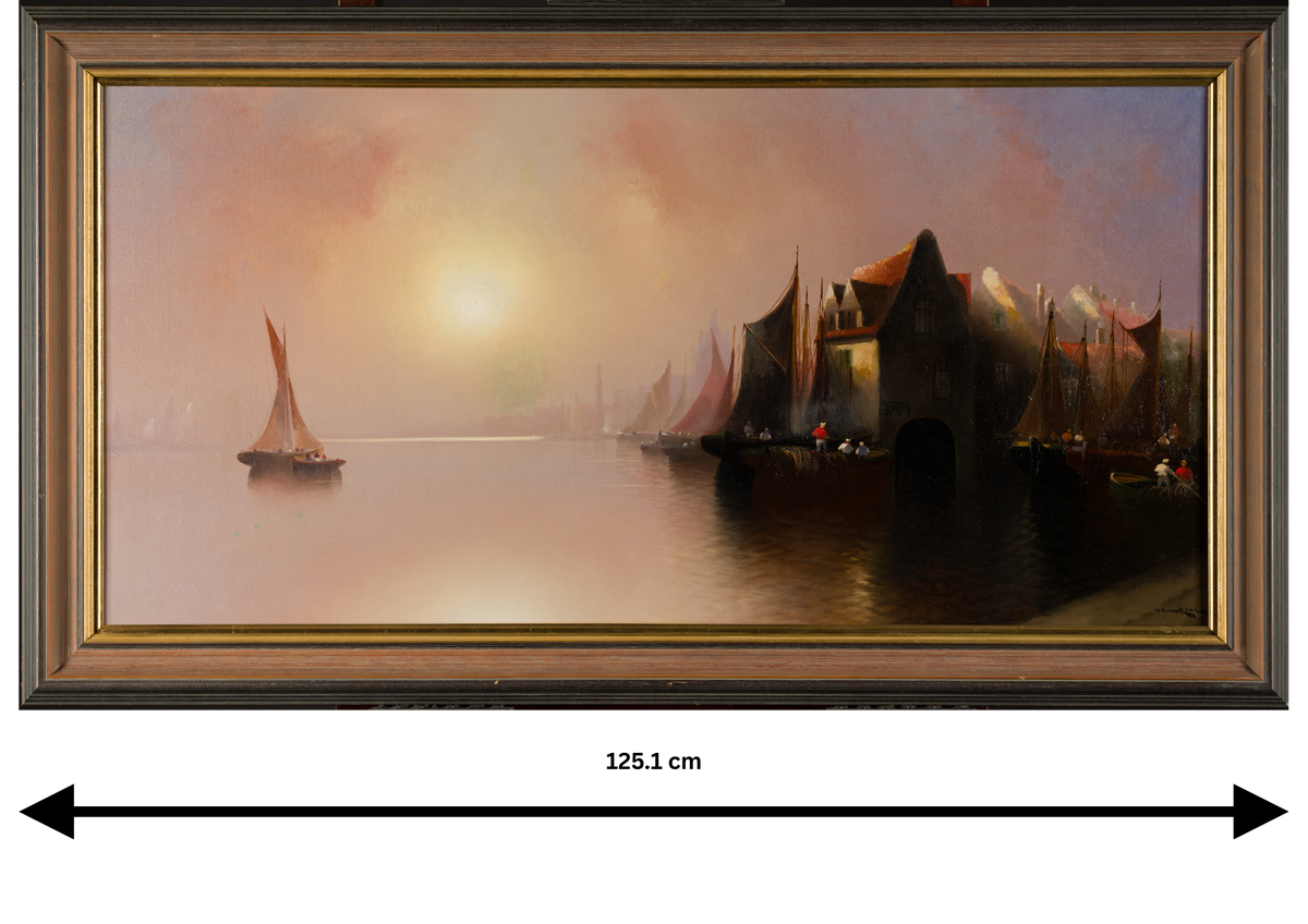 Dutch shipping in a calm