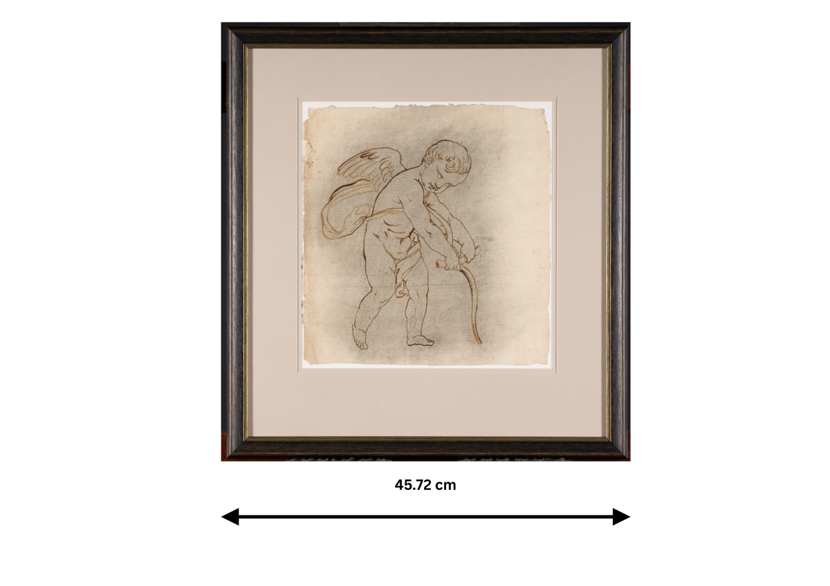 Cupid Carving His Bow