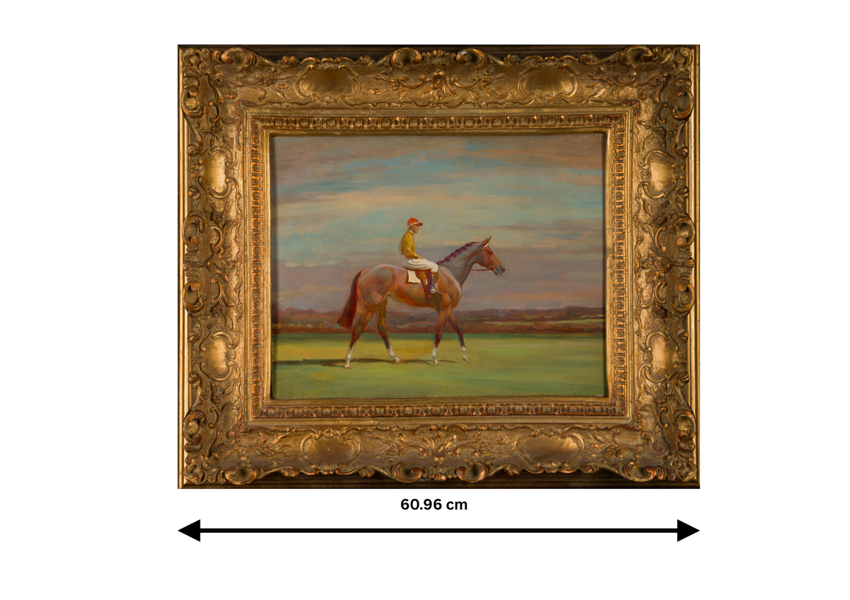 Jockey Up Riding in The Duke of Richmond's Colours