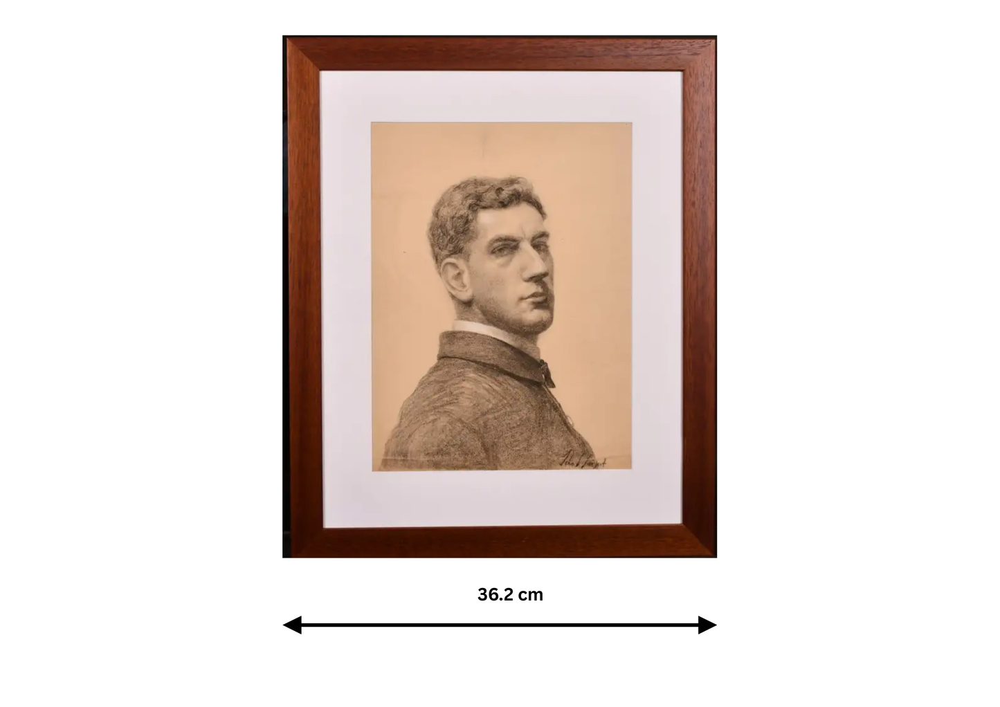 Portrait of an unknown sitter thought to be American