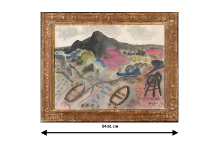 Harbour with Mountainous Landscape