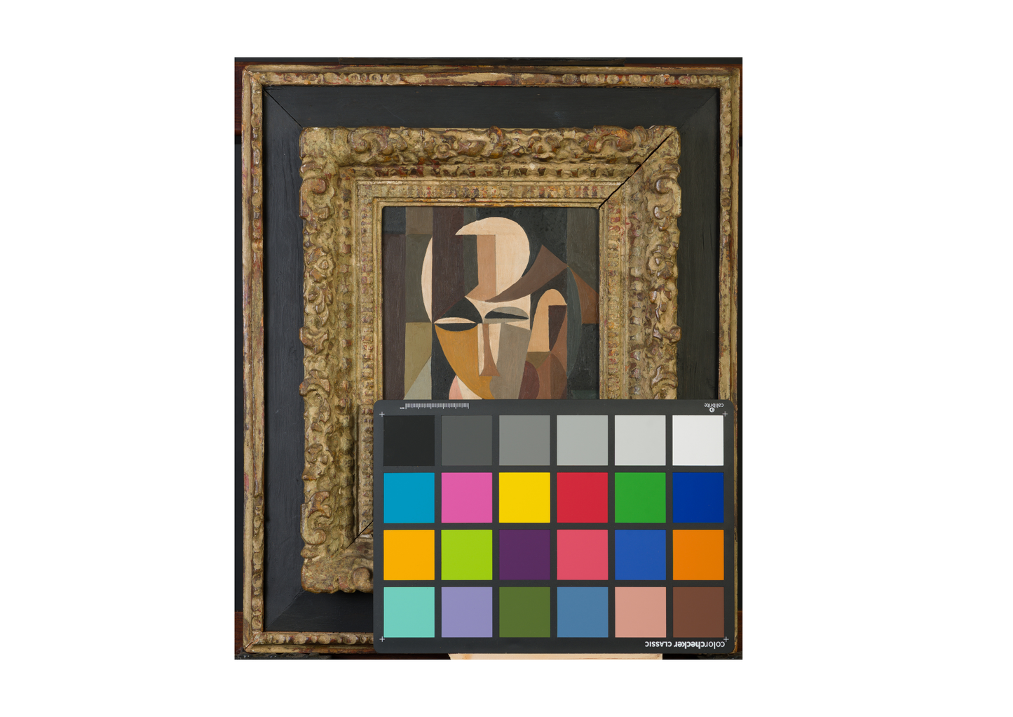 Unidentified abstract portrait