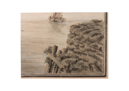 View of a Dutch Harbour, possibly imaginary