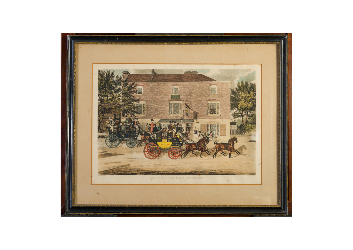A View on the Highgate Road & The Birmingham Tally Ho Coach