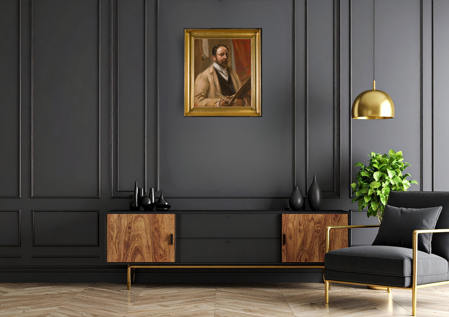 Portrait of William Merritt Chase