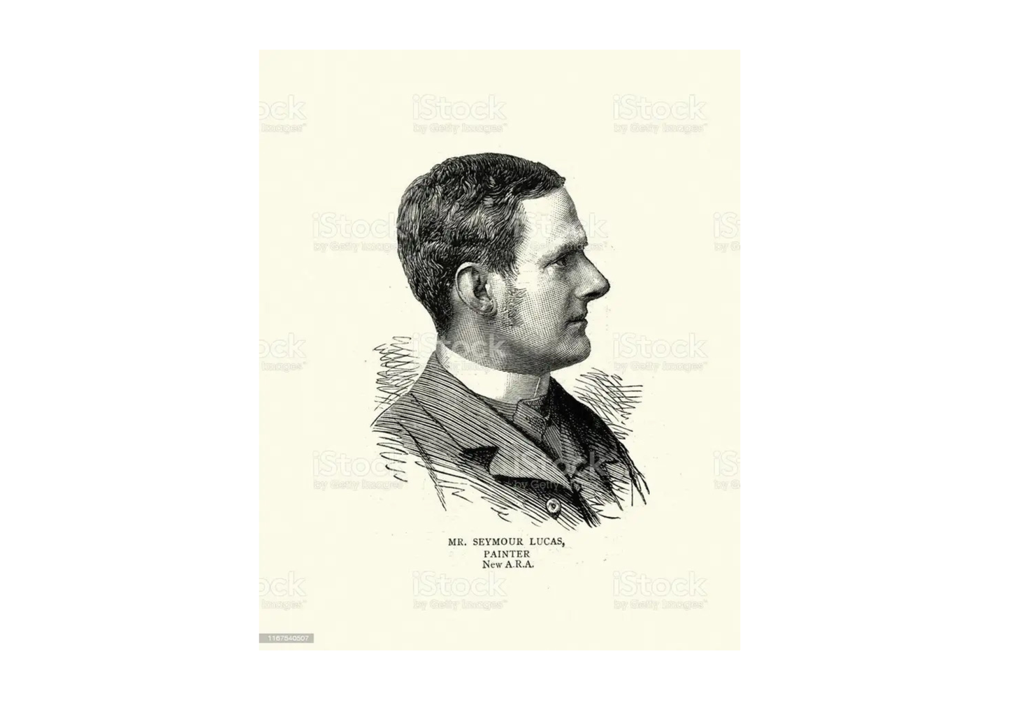 Portrait of John Seymour Lucas