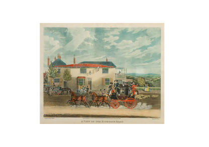 A View on the Highgate Road & The Birmingham Tally Ho Coach