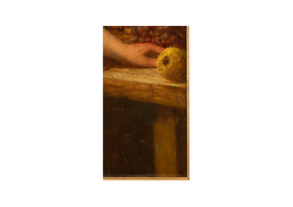 Portrait of a Spanish fruit seller