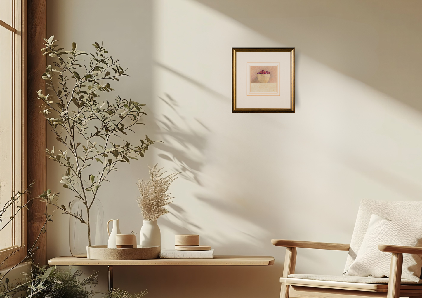 Cranberries in a Basin