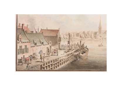 View of a Dutch Harbour, possibly imaginary