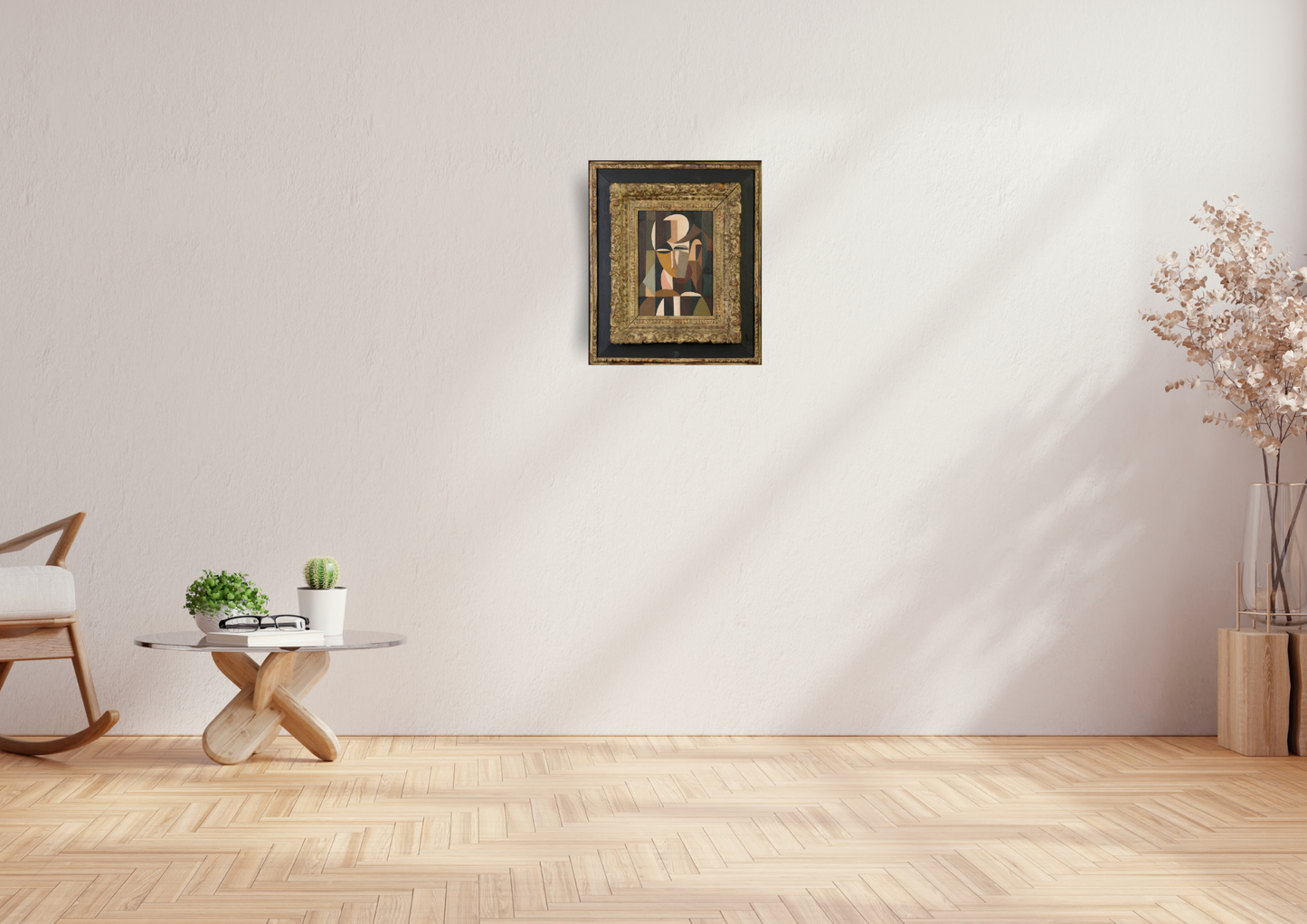 Unidentified abstract portrait