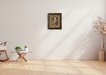 Unidentified abstract portrait