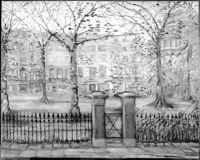 Brunswick Square Gardens, London