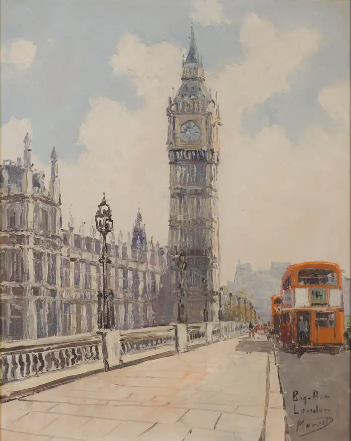 Big Ben, Westminster, London. 1970's
