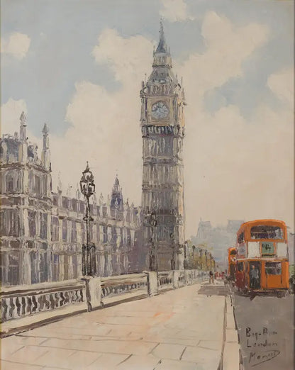 Big Ben, Westminster, London. 1970's