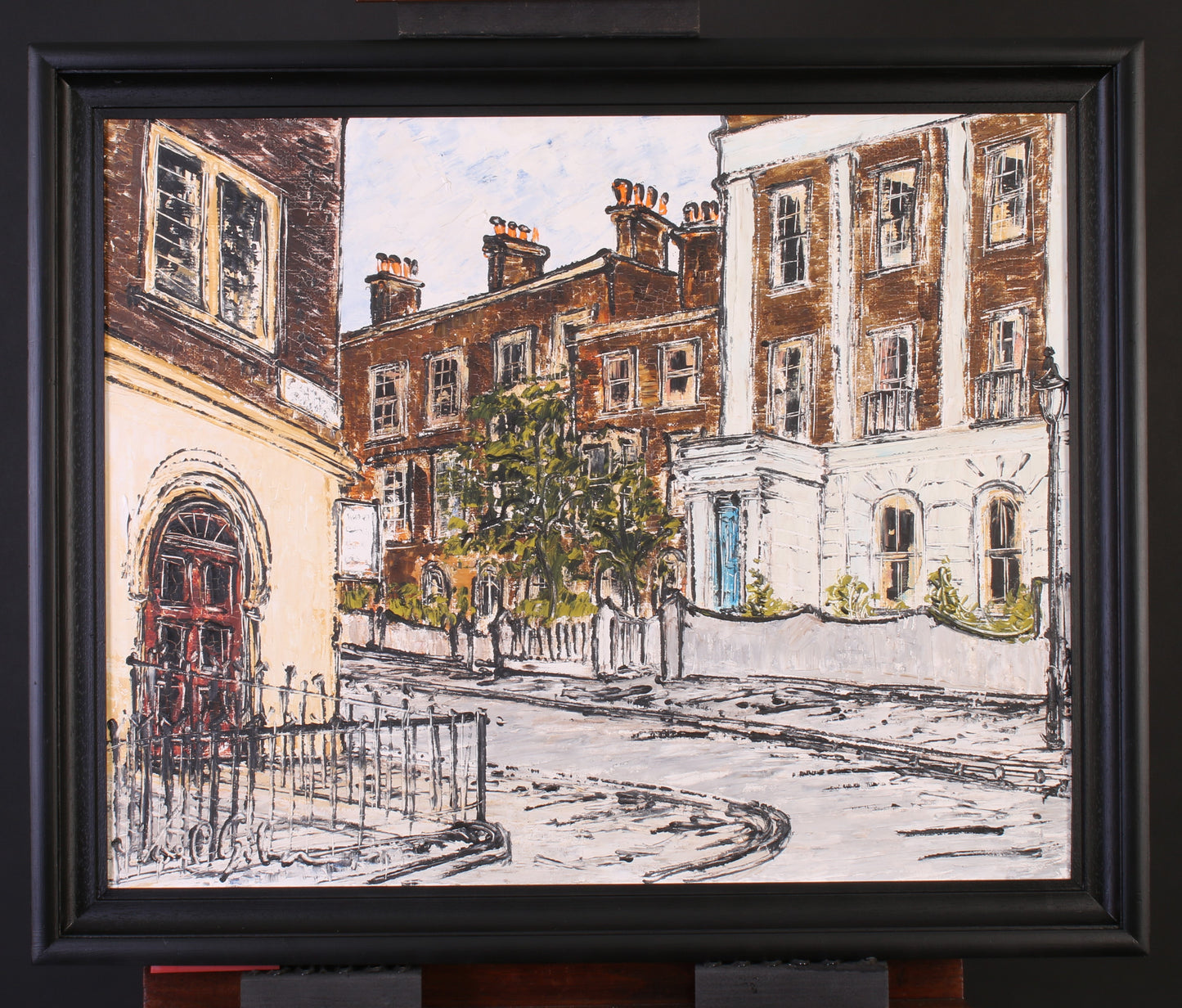 Street corner Hackney, East London