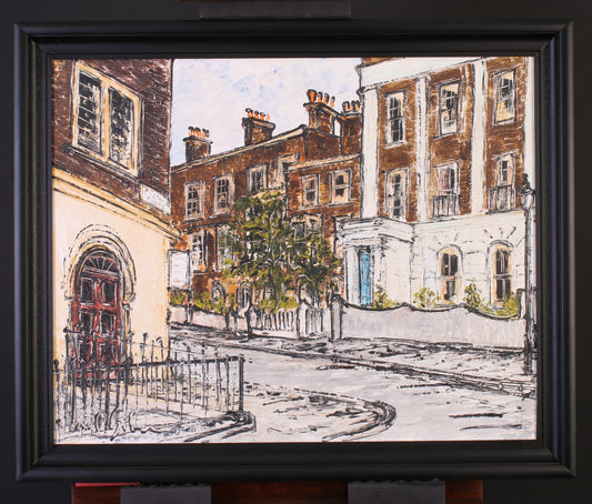 Street corner Hackney, East London