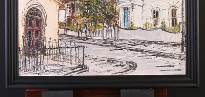 Street corner Hackney, East London