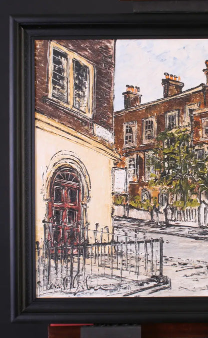 Street corner Hackney, East London