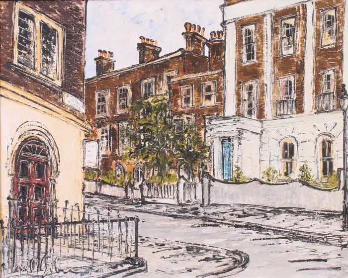 Street corner Hackney, East London