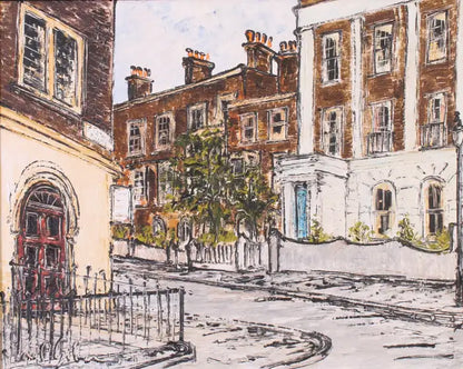 Street corner Hackney, East London